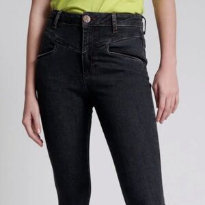 One Teaspoon Black High Rise Preachers Jeans 38 (16 US)